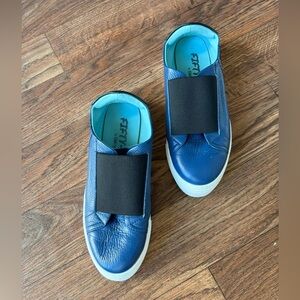 Fifty-12 by Thierry Rabotin Laceless Slip On Sneakers IN PREMIUM ITALIAN LEATHER